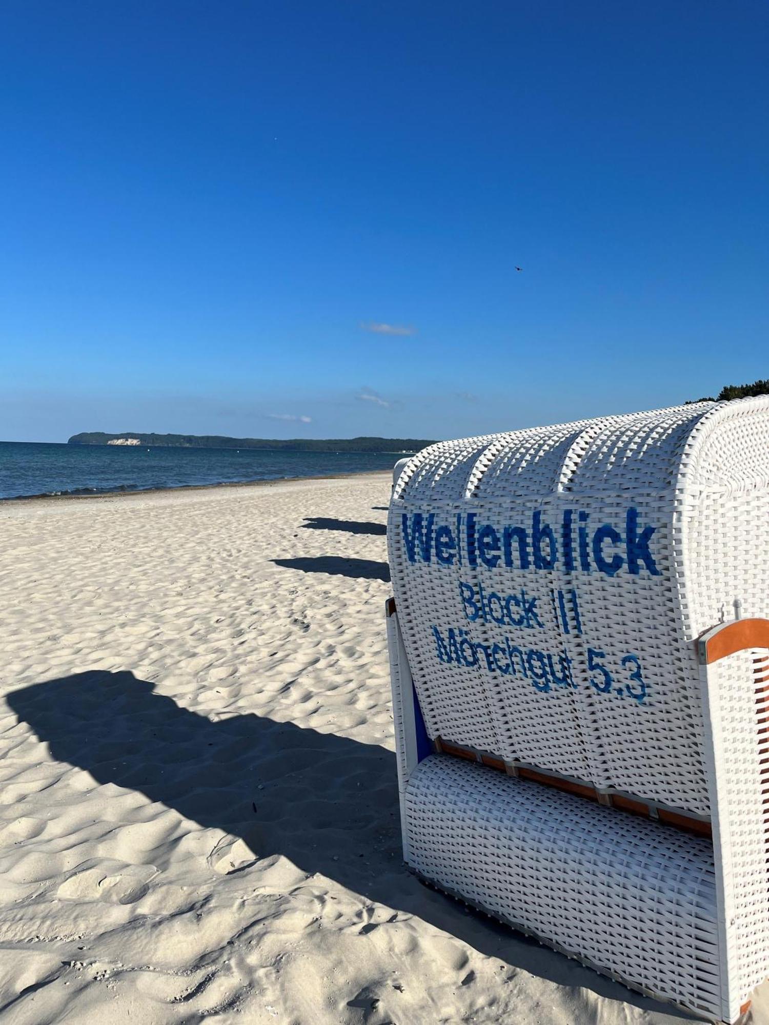 Fewo Prora - Wellenblick Inklusive Strandkorb Остзебад Бинц Экстерьер фото